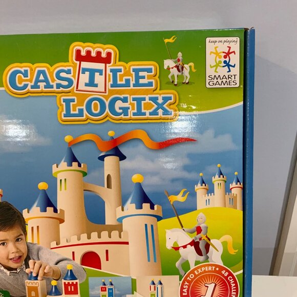 Castle Logix Educational Building Logic Game Multi Level Blocks - Picture 3 of 12